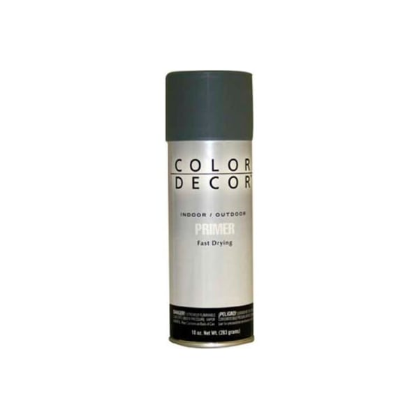 General Paint Color Dcor Decorative Enamel Spray 10 oz. Aerosol Can, Gray, Primer - 527754 - main